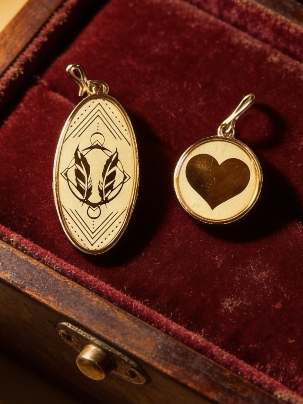 Alex and Ani Oval “GodSpeed” Charm and Round “Heart” Charm